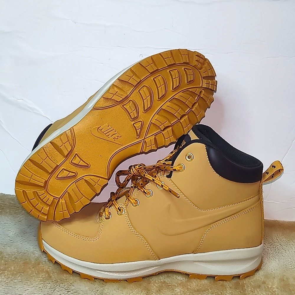 Nike Manoa Leather Haystack/Haystack-Velvet Brown (454350 700)Men's Sz 8.5